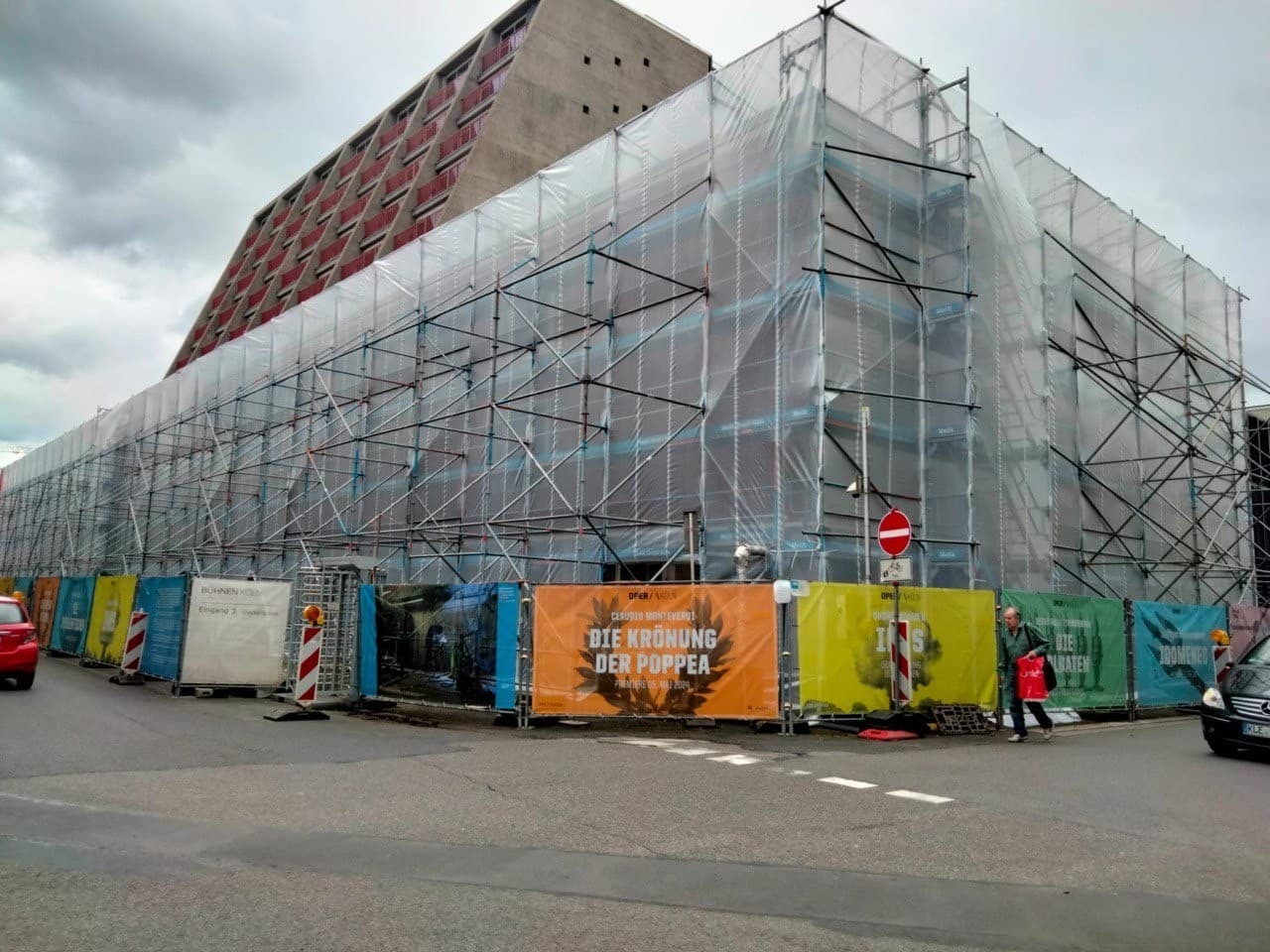 Gerüstplanen Montage - 23