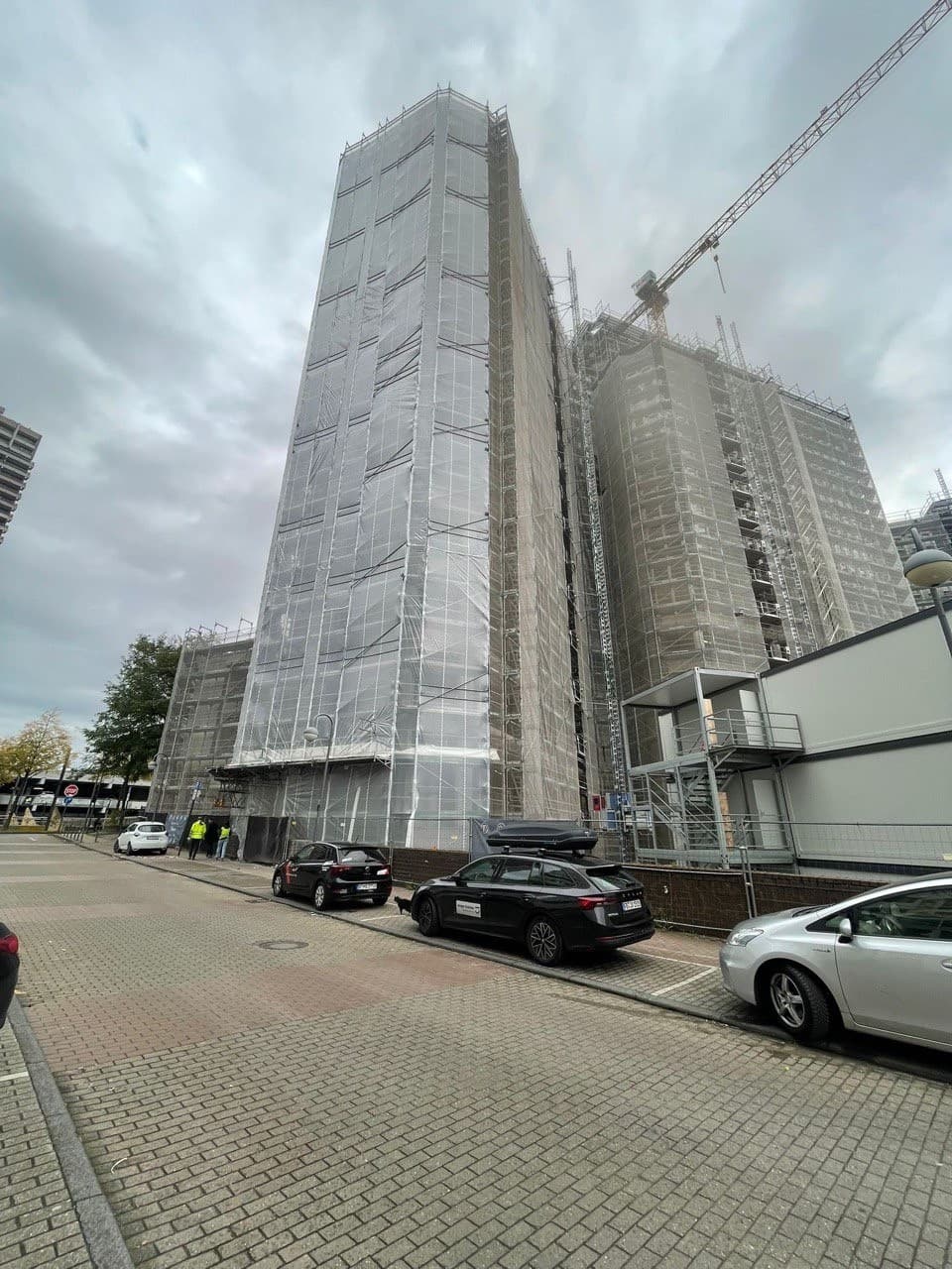 Gerüstplanen Montage - 3