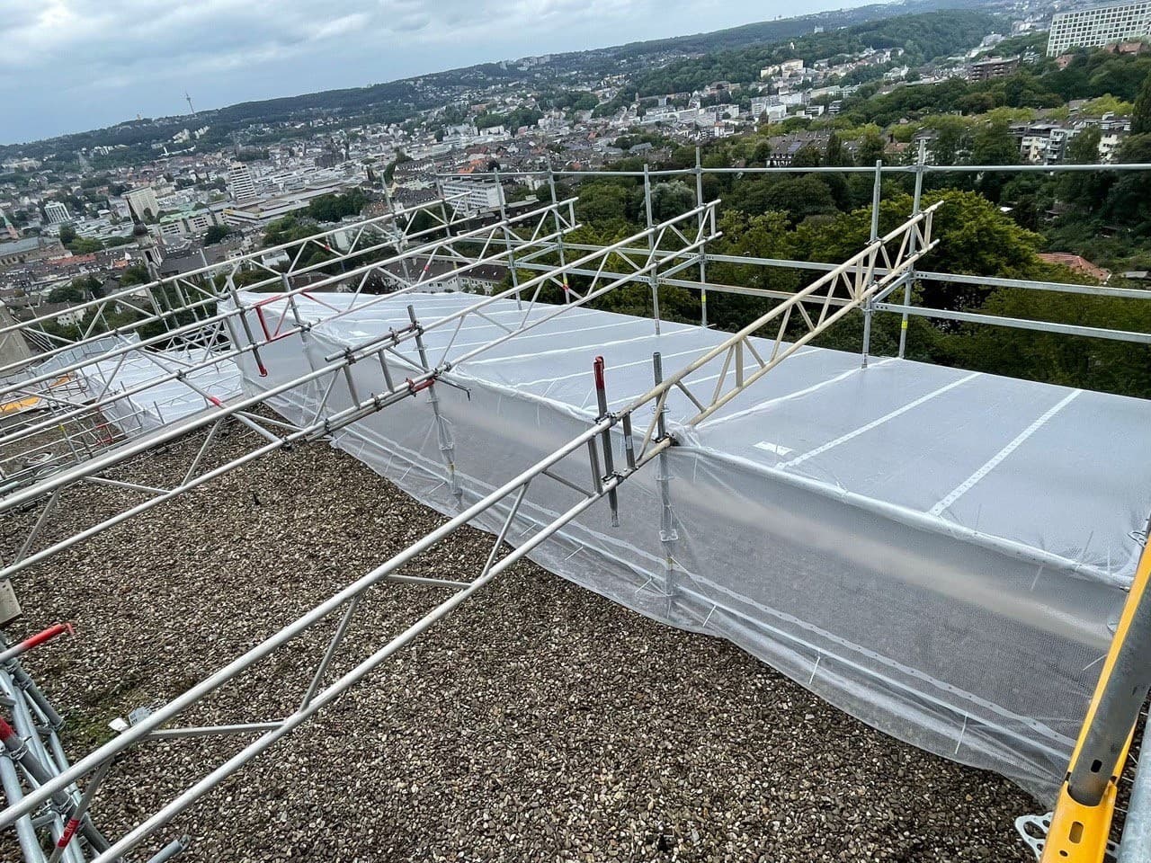 Gerüstplanen Montage - 30